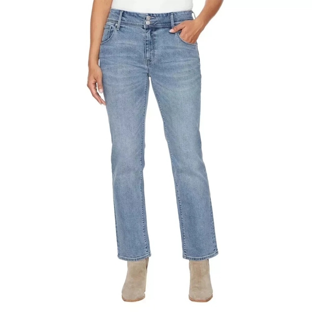 NWT Hudson Midrise Straight Leg Stretch Blue Jeans 32
